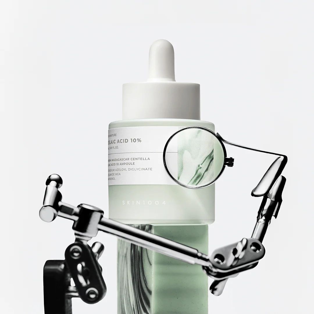 SKIN1004 Azelaic Acid Serum – Professional-grade "Topical Pigment Melter &amp; 24-Hour Non-Irritating Redness Eraser" for an immaculate glass skin base, shop at Atelier De Glow UAE.