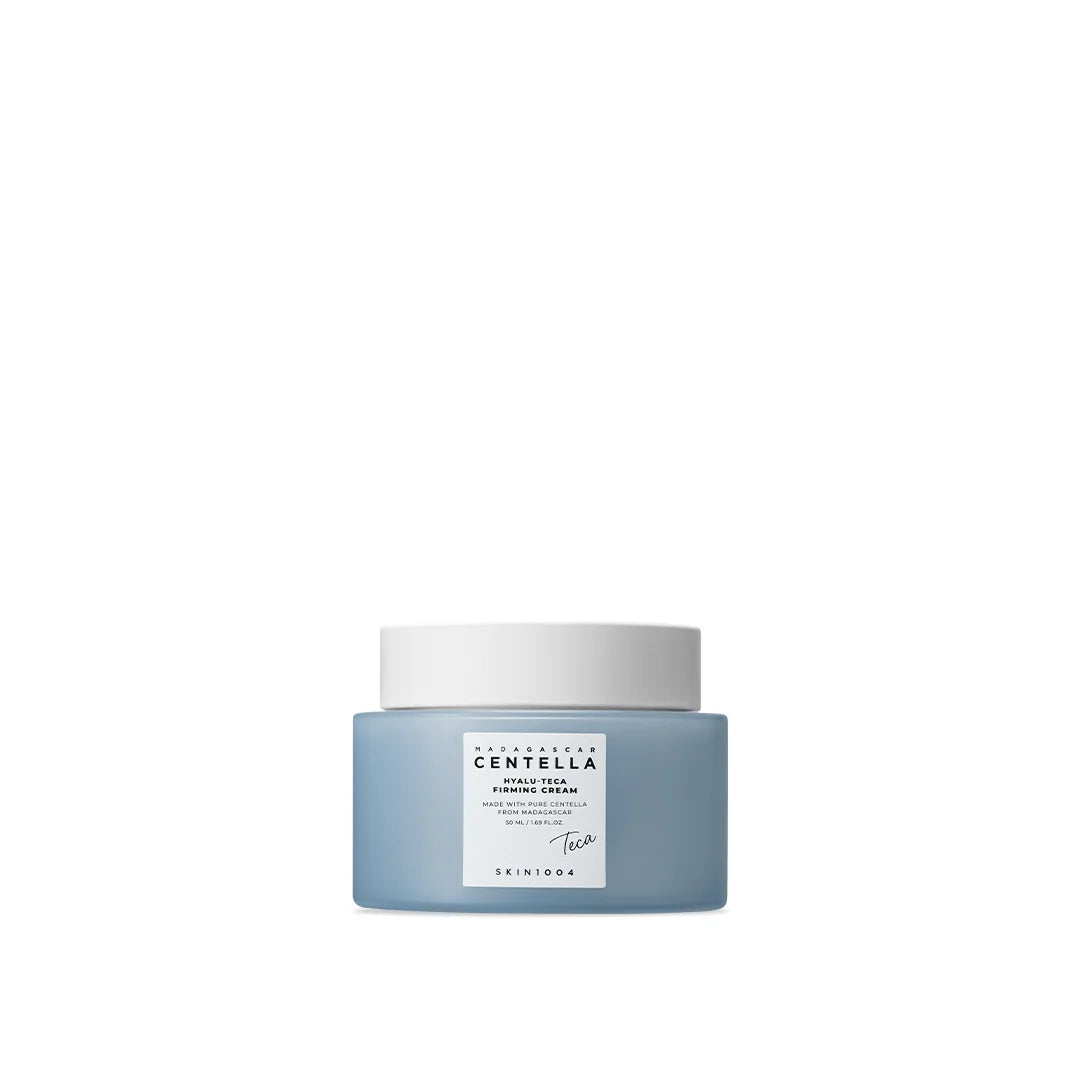 SKIN1004 Madagascar Centella Hyalu-Cica Firming Cream – 50ml high-potency clinical firming cream with Centella Asiatica, Hyaluronic Acid, and Peptides available at Atelier De Glow UAE.