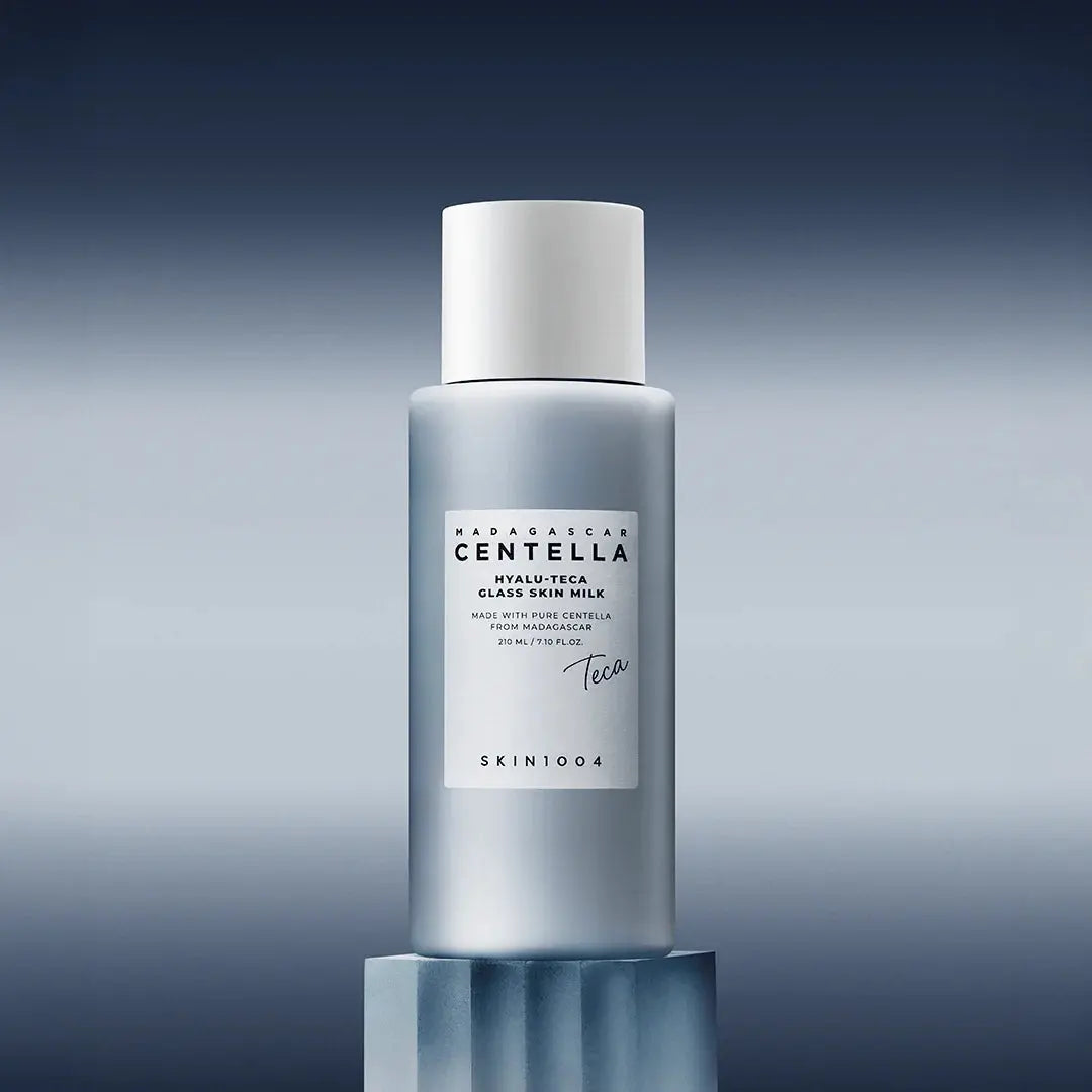 SKIN1004 Hyalu-Teca Milk for texturized flaky cheeks, sunken fine dehydration lines, a rough uneven skin canvas, and a depleted skin barrier – Plumper from Atelier De Glow UAE.