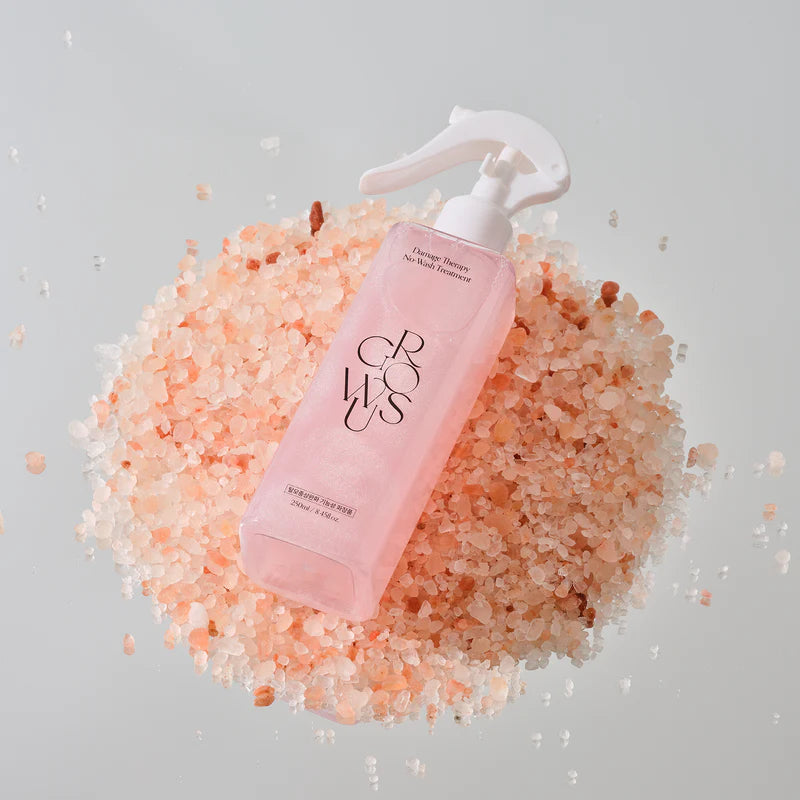 GROWUS Damage Therapy – Professional-grade "Liquid Silk" treatment for achieving a high-shine, salon-quality "Glass Hair" look, shop at Atelier De Glow UAE.