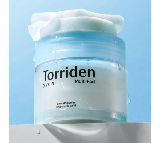 Torriden Dive In Low Molecule Hyaluronic acid Multi Pad 80pads