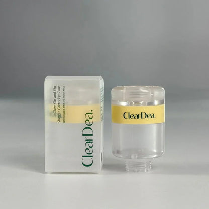 ClearDea shower filter case with high-pressure, leak-proof seal – Durable and easy-to-install water filtration hardware from Atelier De Glow UAE.