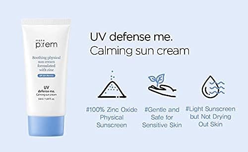 Soothe and Shield - make p:rem UV Defense Me. Sun Cream