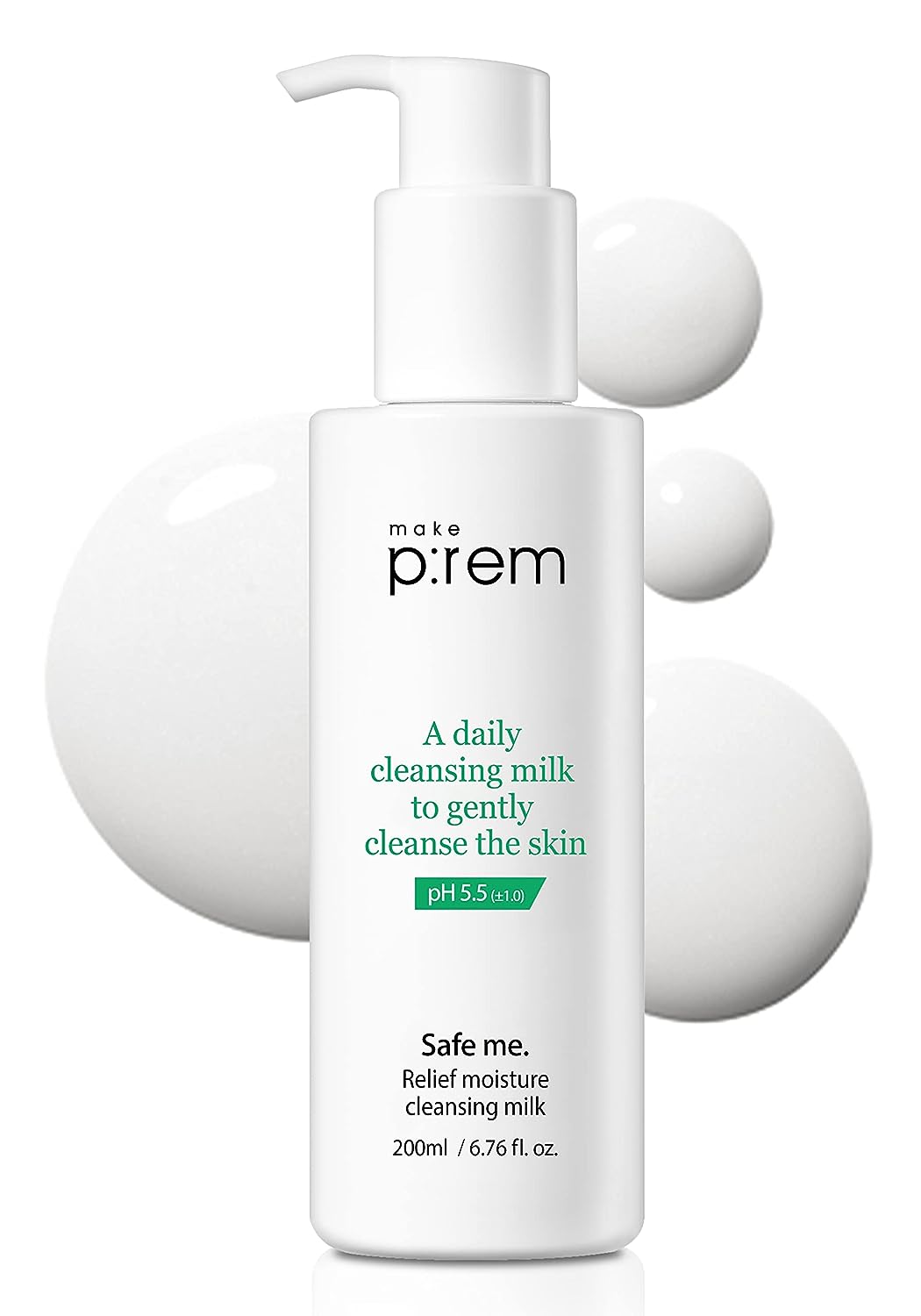 Hydrating cleansing milk from make p:rem&