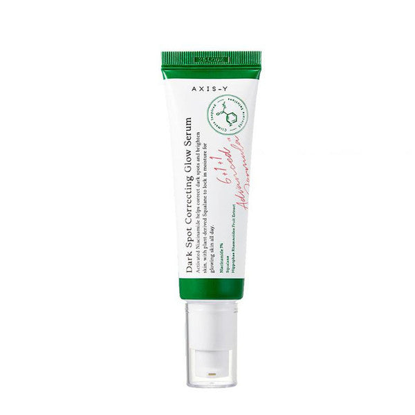 AXIS-Y Dark Spot Correcting Glow Serum – 5% Niacinamide and Squalane Korean brightening serum available at Atelier De Glow UAE.