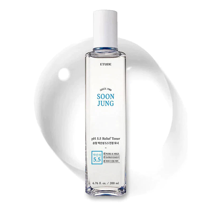 Etude House Soon Jung pH 5.5 Relief Toner - Atelier De Glow