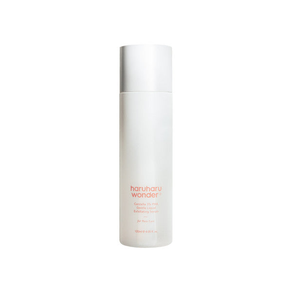 Haruharu Wonder Centella 3% PHA Gentle Liquid Exfoliating Serum – 120ml sensitive-safe chemical exfoliant with Centella at Atelier De Glow UAE.