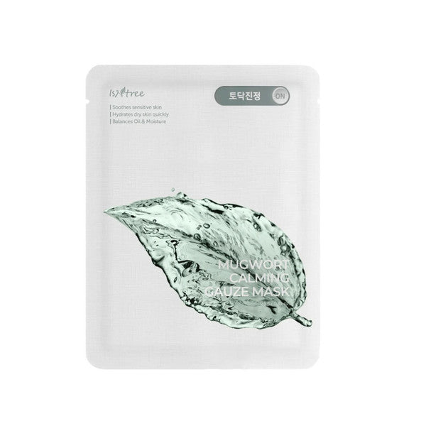 Shop Isntree Mugwort Calming Gauze Mask for Relaxing and Balanced Skin at Atelier de Glow