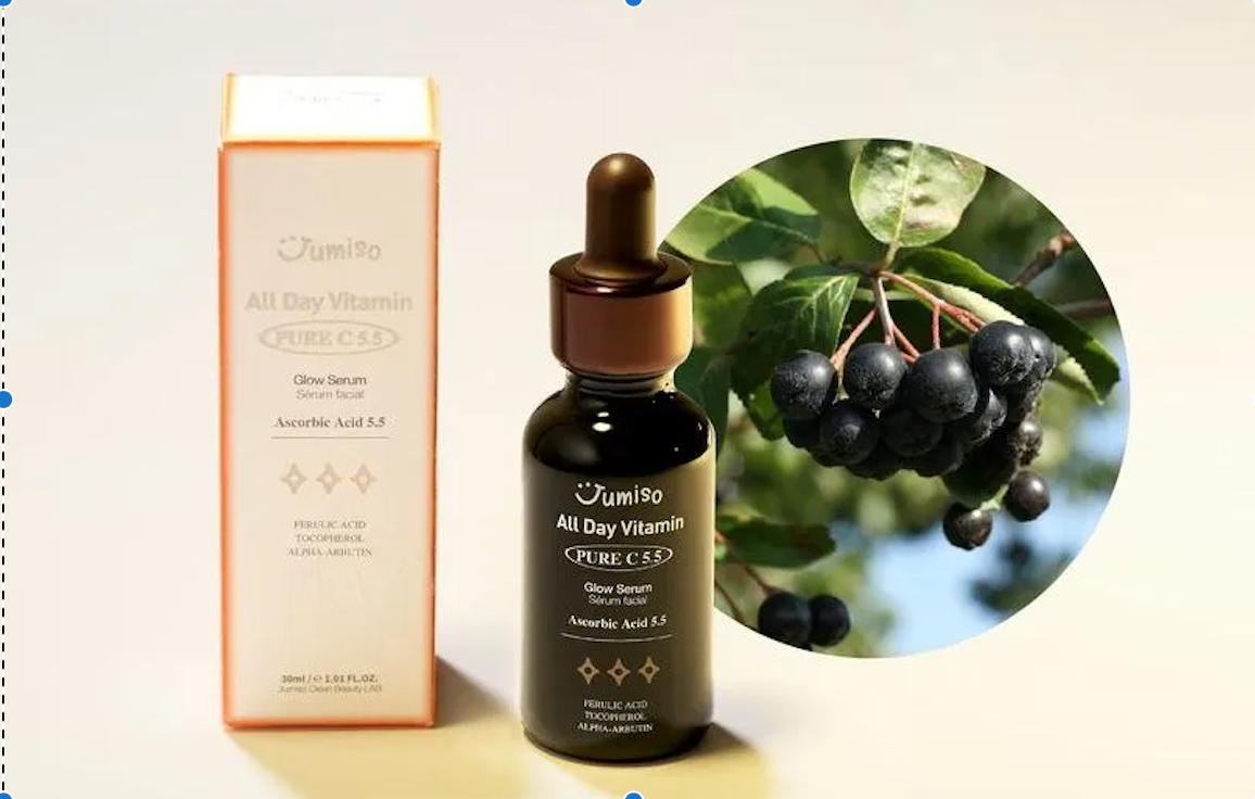 Jumiso Pure Vitamin C serum for sensitive skin hyperpigmentation, acne scars, and sun damage – Advanced brightening formula from Atelier De Glow UAE.