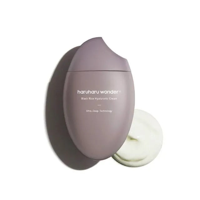 Haruharu Wonder Black Rice Hyaluronic Cream: Hydrating and Rejuvenating Cream for Smooth Skin at Atelier de Glow