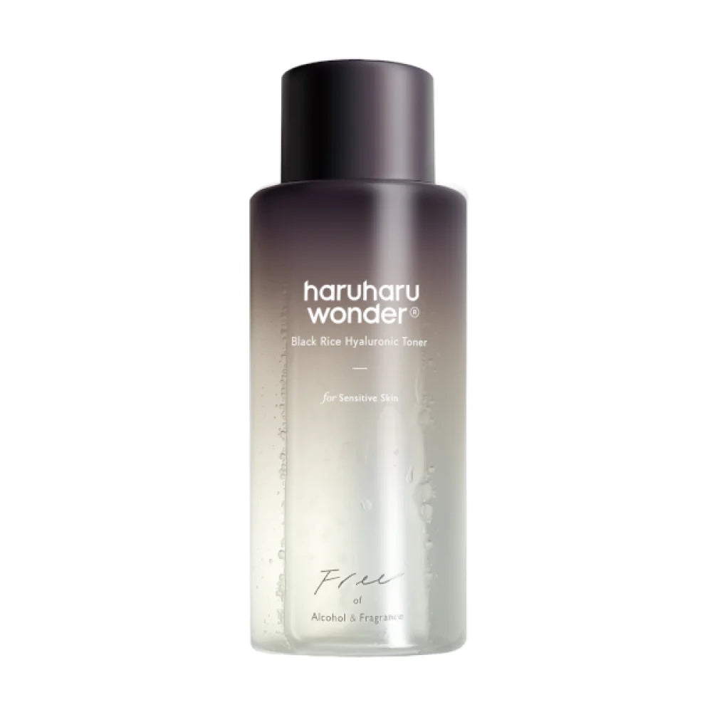 Shop HaruHaru Wonder Black Rice Hyaluronic Toner for Deep Hydration and Skin Vitality at Atelier de Glow